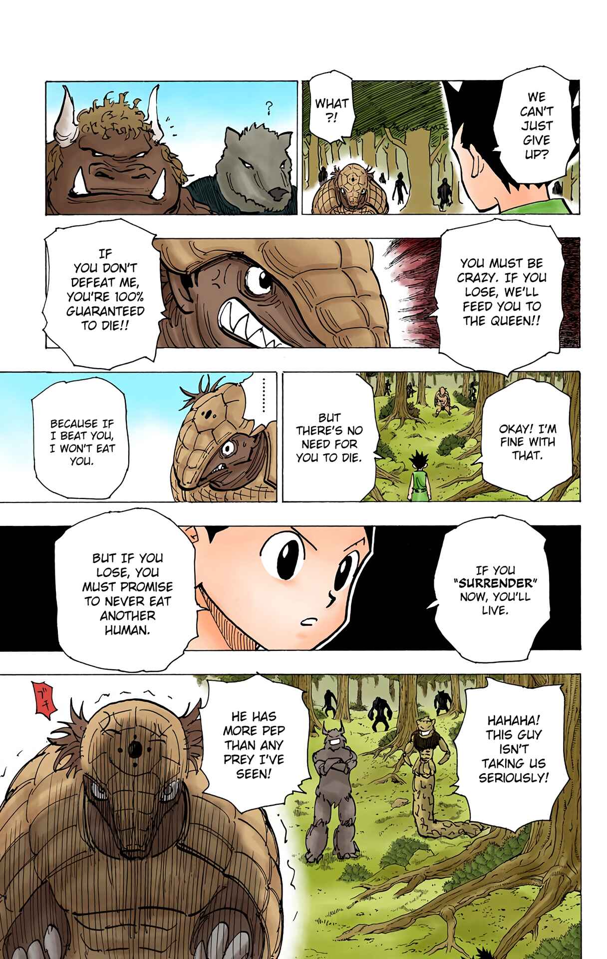Page 4 Chapter 195 HUNTER x HUNTER (Official Colored)