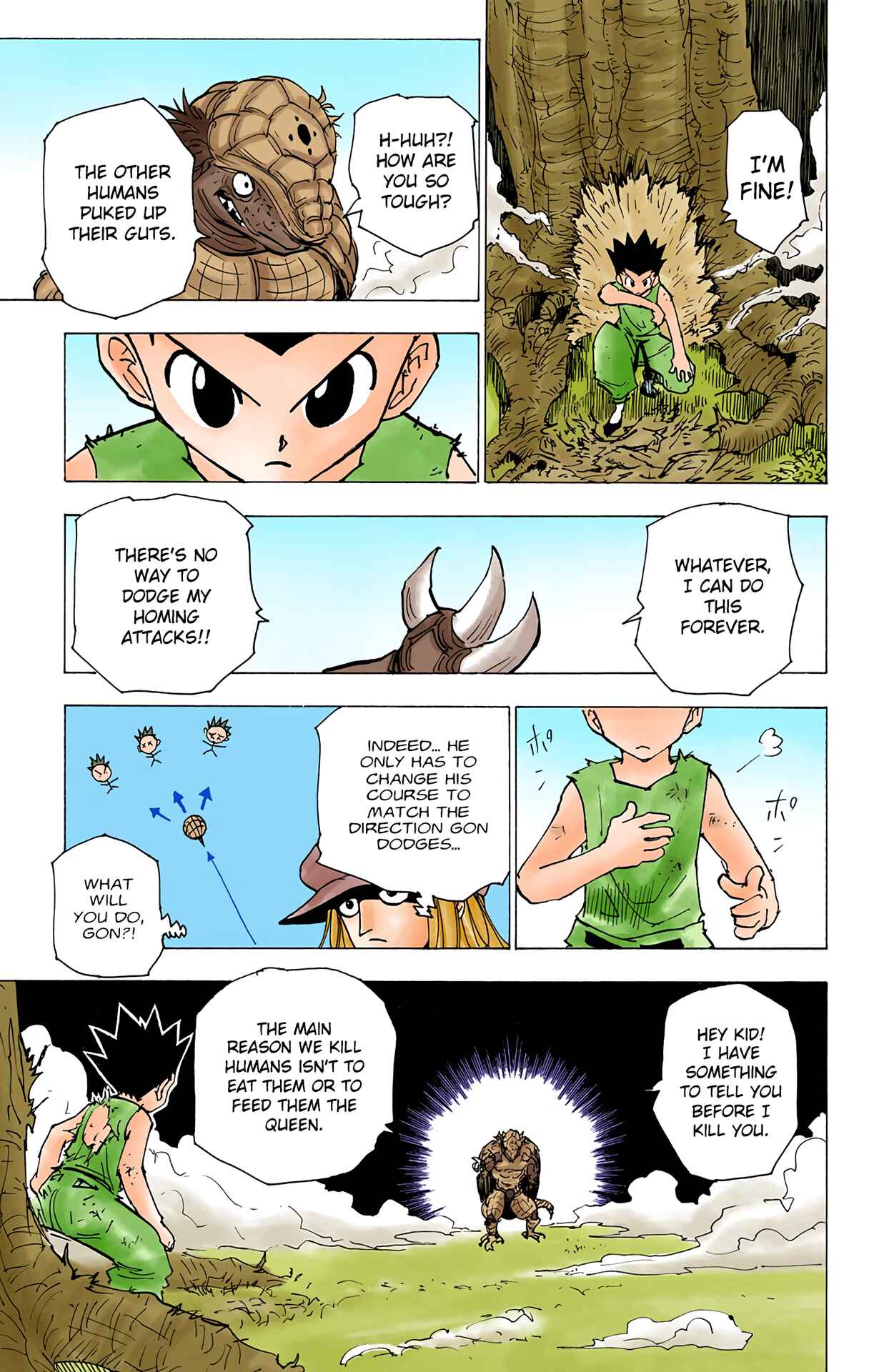 Page 8 Chapter 195 HUNTER x HUNTER (Official Colored)