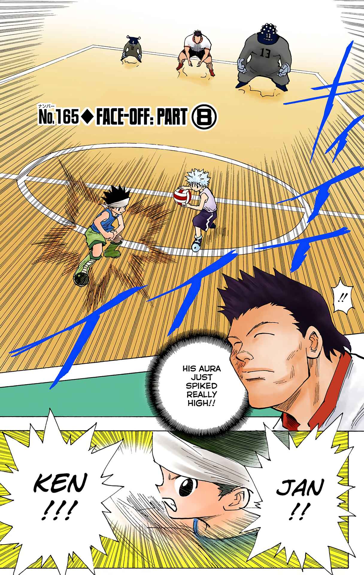 Page 1 Chapter 165 HUNTER x HUNTER (Official Colored)
