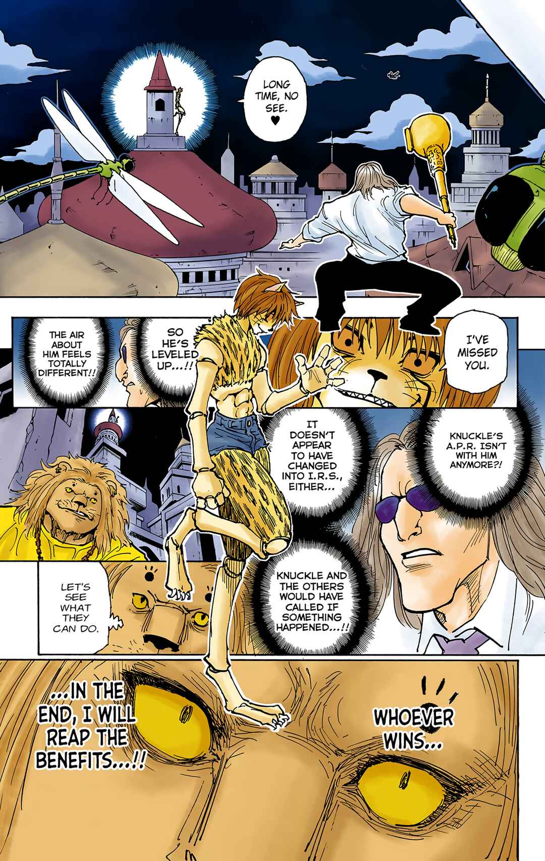 Page 15 Chapter 244 HUNTER x HUNTER (Official Colored)