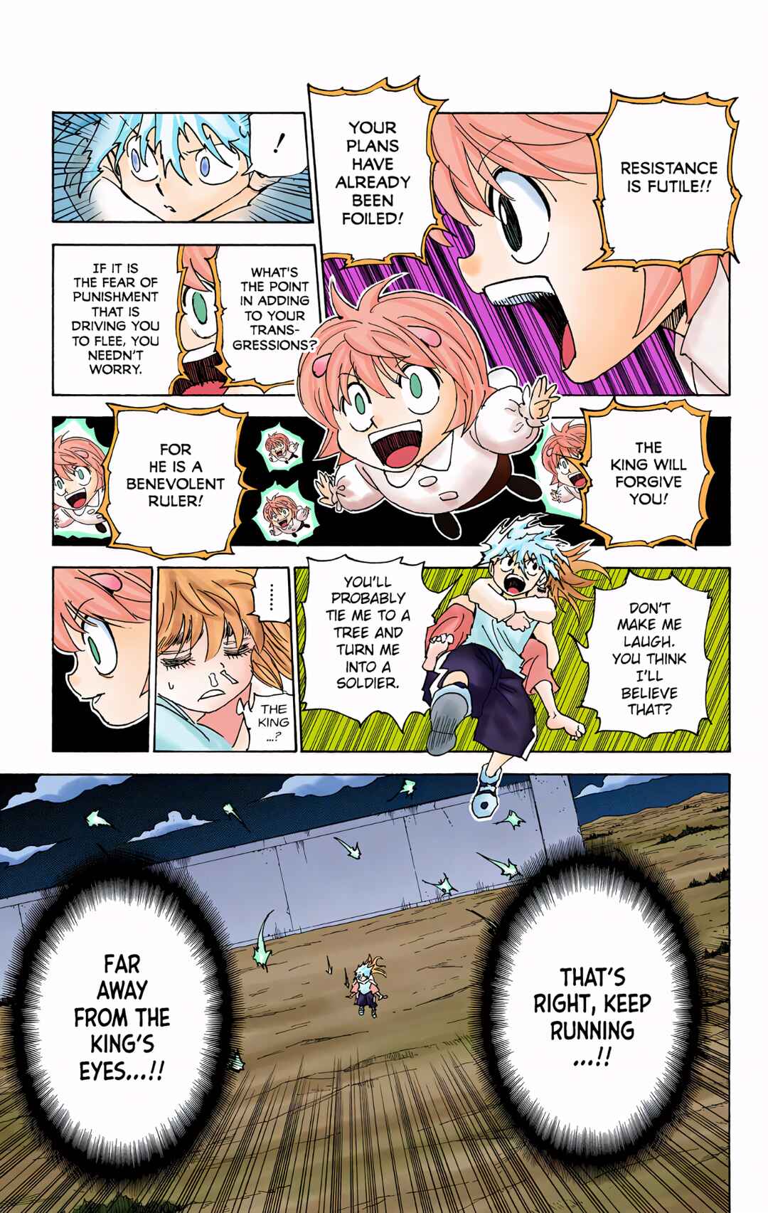 Page 5 Chapter 303 HUNTER x HUNTER (Official Colored)