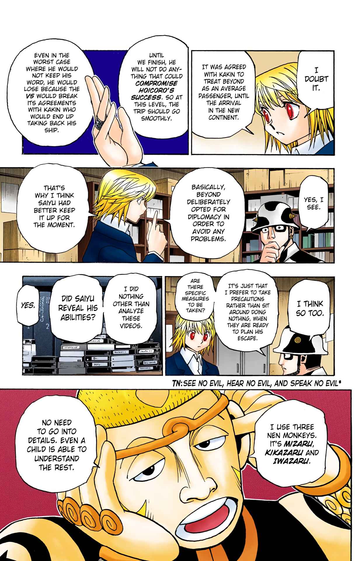 Page 14 Chapter 349 HUNTER x HUNTER (Official Colored)