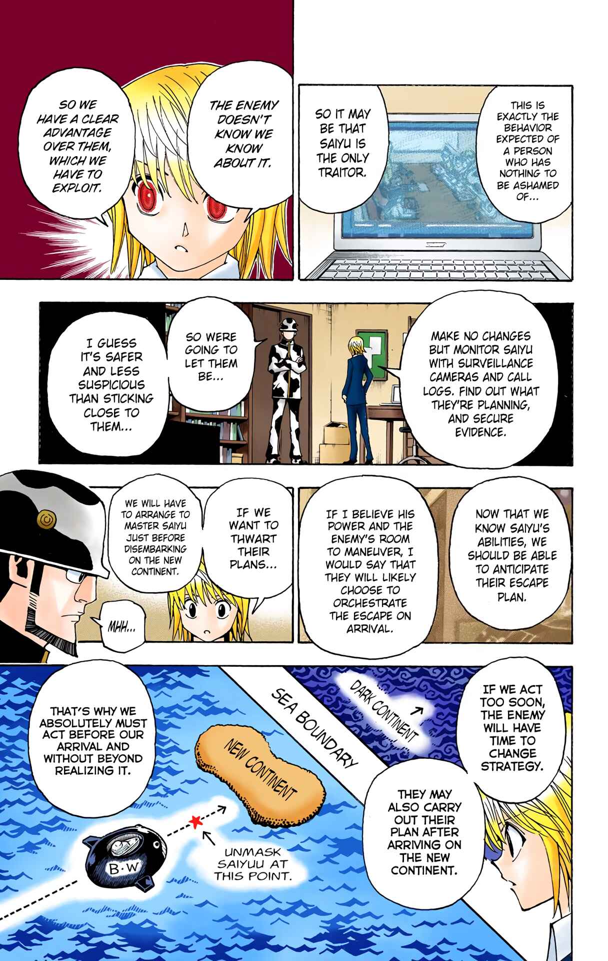 Page 16 Chapter 349 HUNTER x HUNTER (Official Colored)