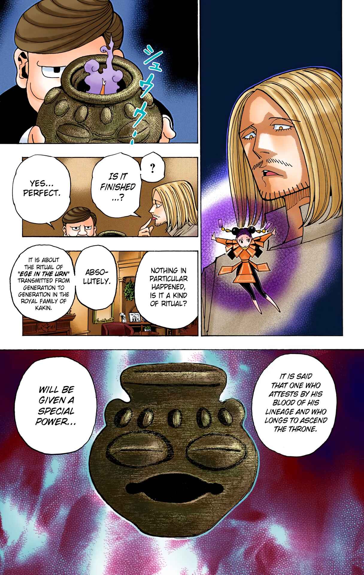 Page 8 Chapter 349 HUNTER x HUNTER (Official Colored)