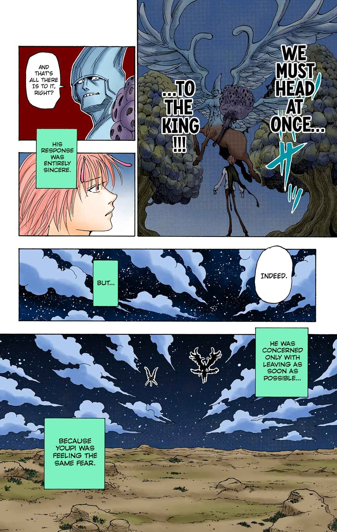 Page 8 Chapter 290 HUNTER x HUNTER (Official Colored)