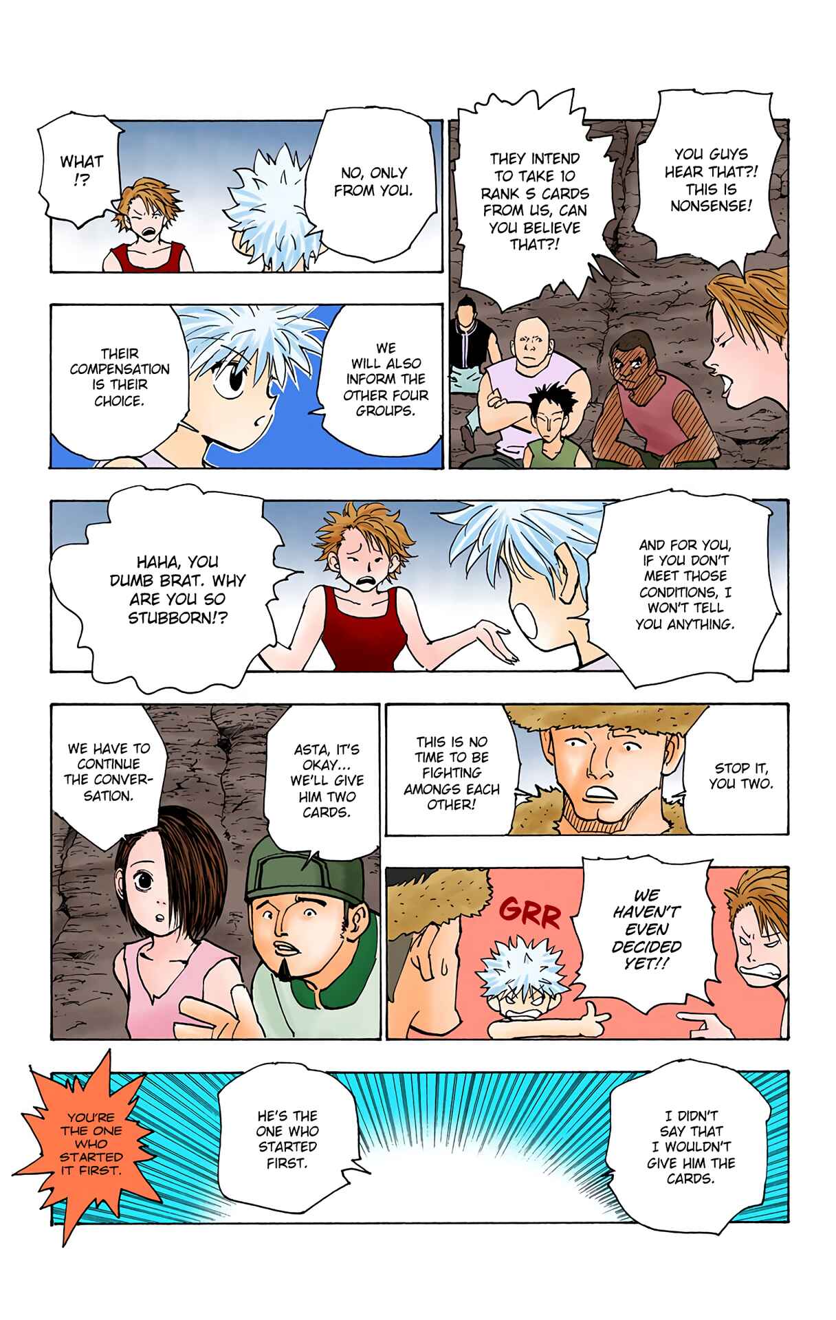 Page 9 Chapter 154 HUNTER x HUNTER (Official Colored)