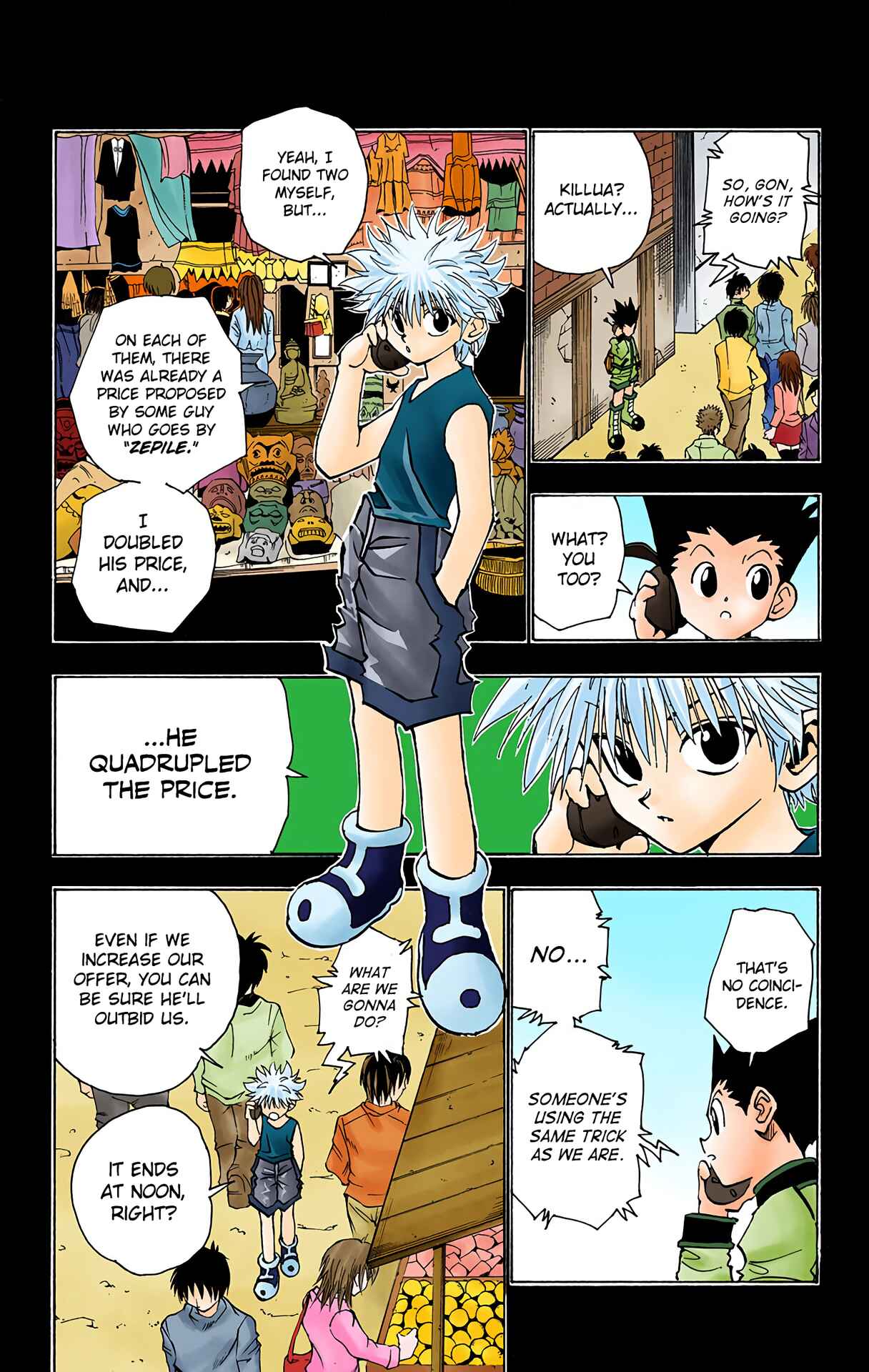 Page 5 Chapter 86 HUNTER x HUNTER (Official Colored)