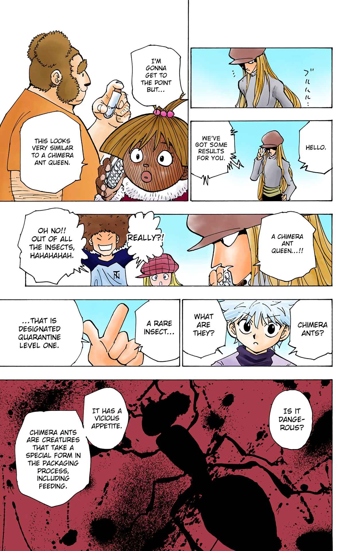 Page 11 Chapter 187 HUNTER x HUNTER (Official Colored)