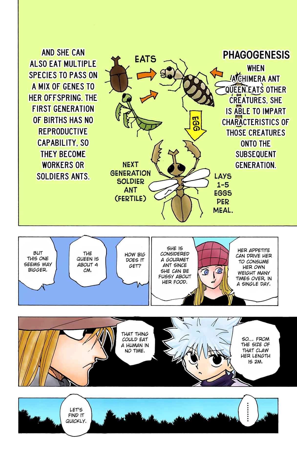 Page 12 Chapter 187 HUNTER x HUNTER (Official Colored)