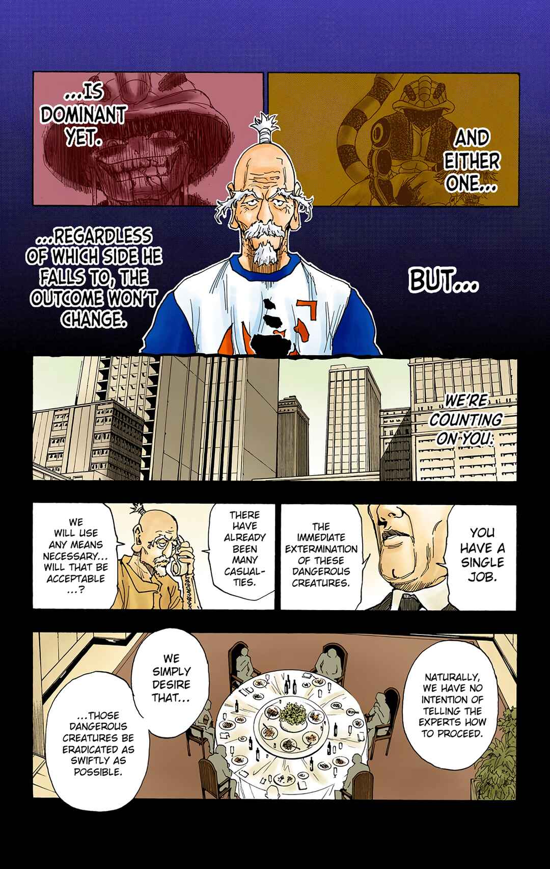Page 8 Chapter 288 HUNTER x HUNTER (Official Colored)