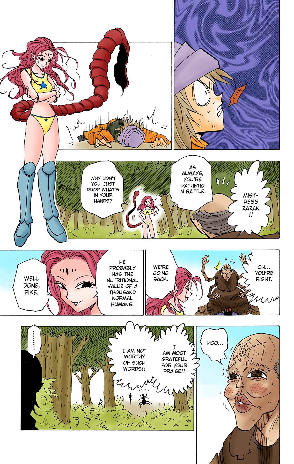 Page 11 Chapter 190 HUNTER x HUNTER (Official Colored)