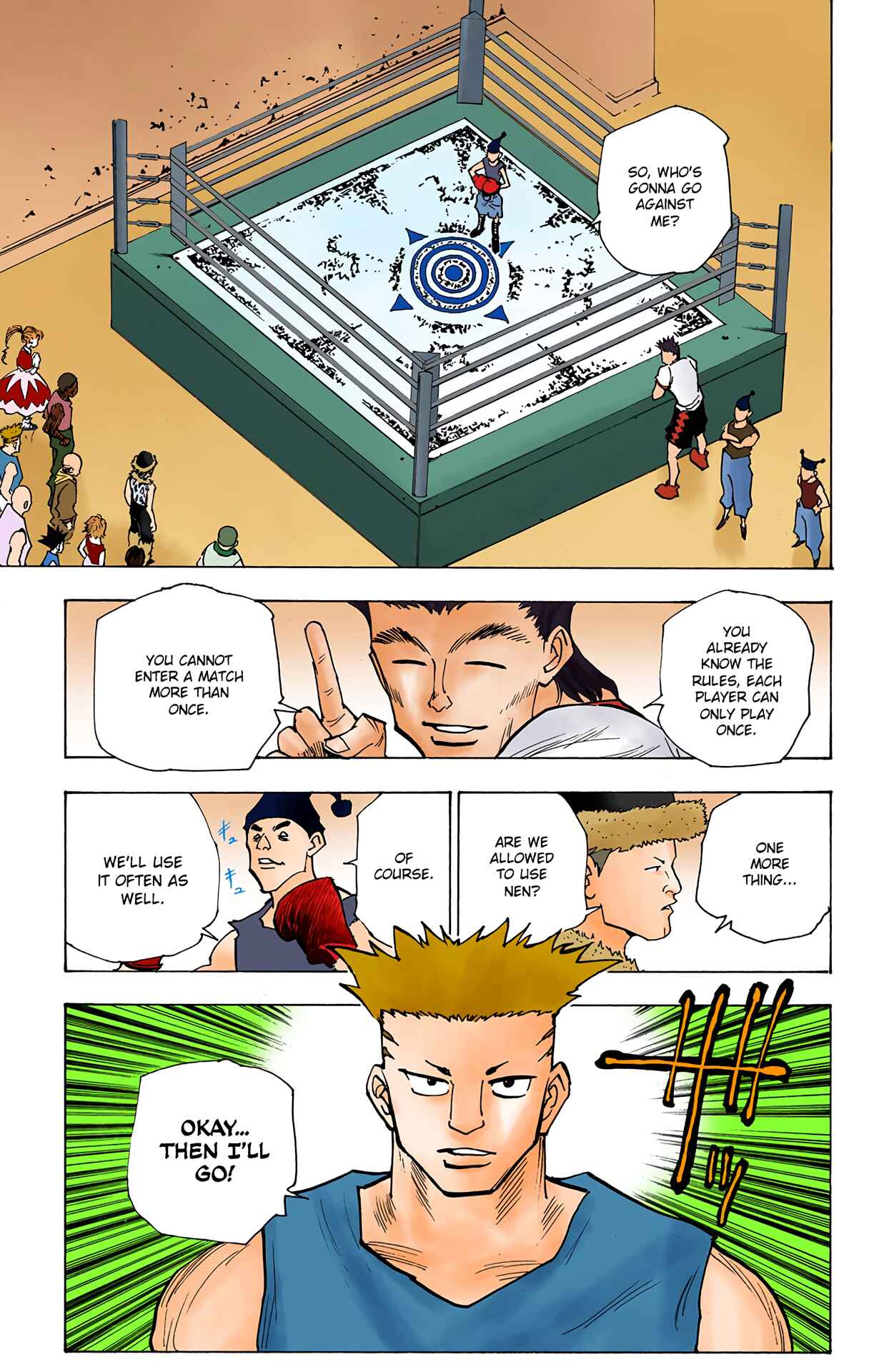 Page 15 Chapter 156 HUNTER x HUNTER (Official Colored)
