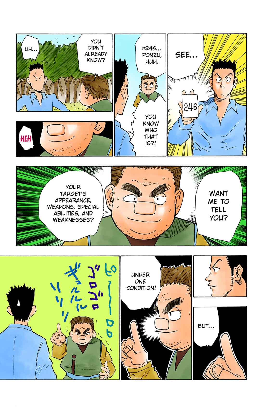 Page 10 Chapter 25 HUNTER x HUNTER (Official Colored)