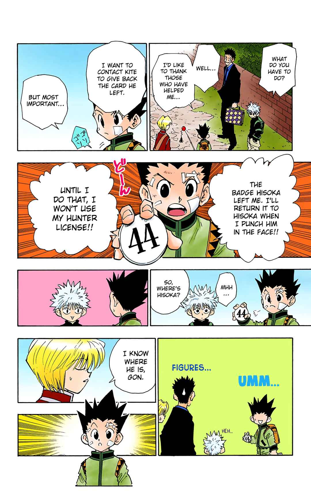 Page 4 Chapter 44 HUNTER x HUNTER (Official Colored)