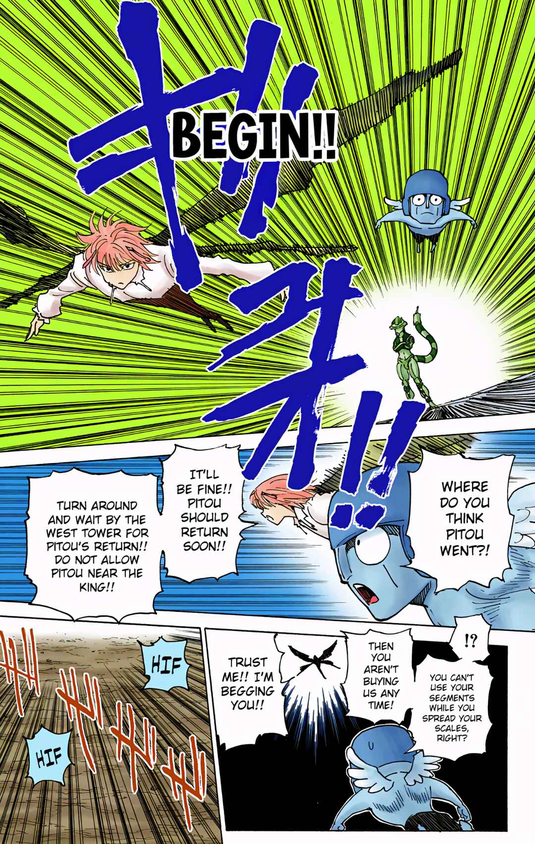 Page 9 Chapter 309 HUNTER x HUNTER (Official Colored)