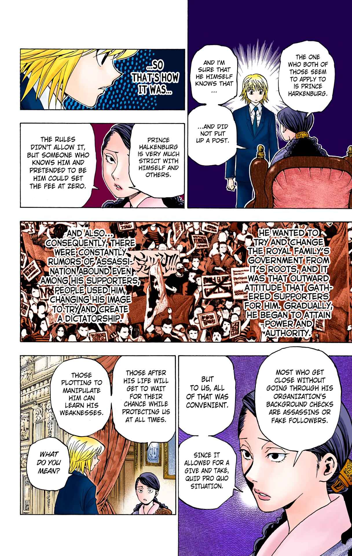 Page 14 Chapter 350 HUNTER x HUNTER (Official Colored)