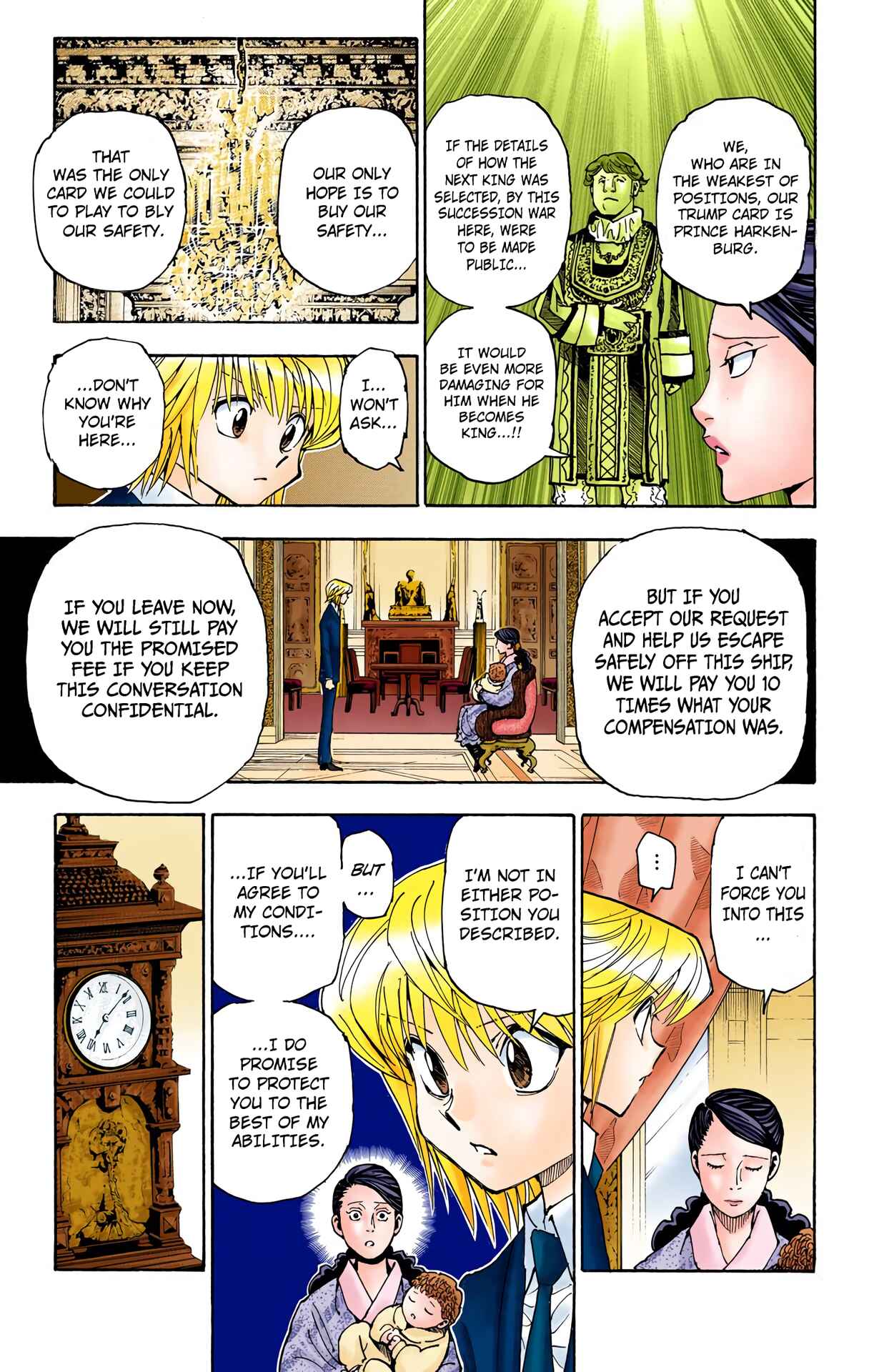 Page 17 Chapter 350 HUNTER x HUNTER (Official Colored)