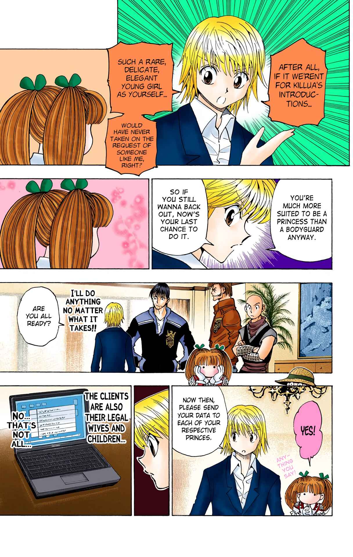 Page 7 Chapter 350 HUNTER x HUNTER (Official Colored)