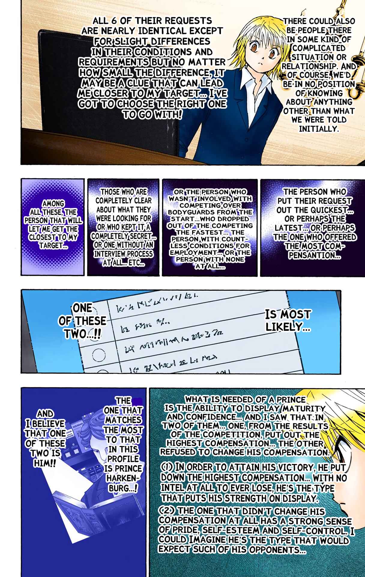Page 8 Chapter 350 HUNTER x HUNTER (Official Colored)