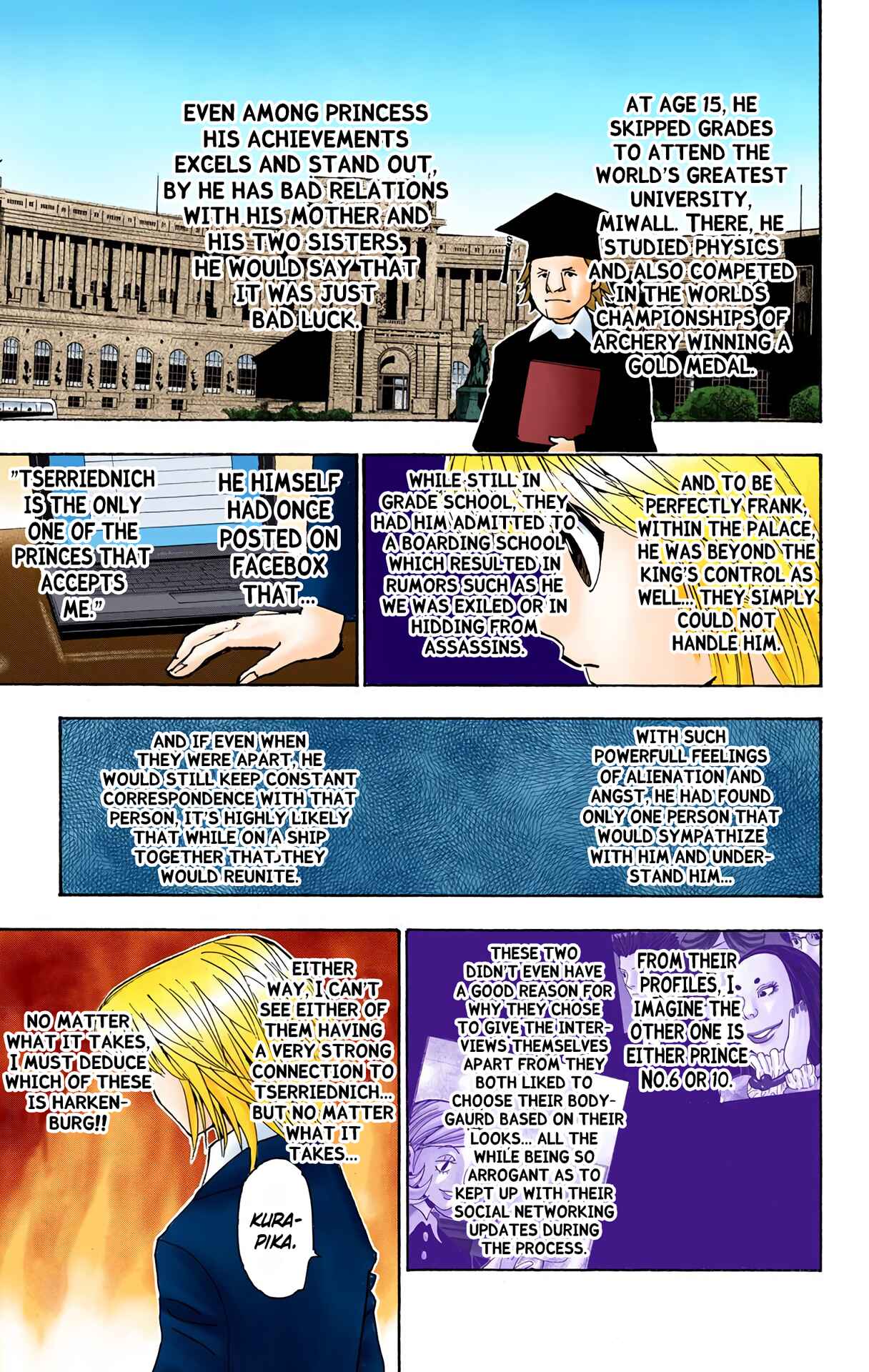 Page 9 Chapter 350 HUNTER x HUNTER (Official Colored)