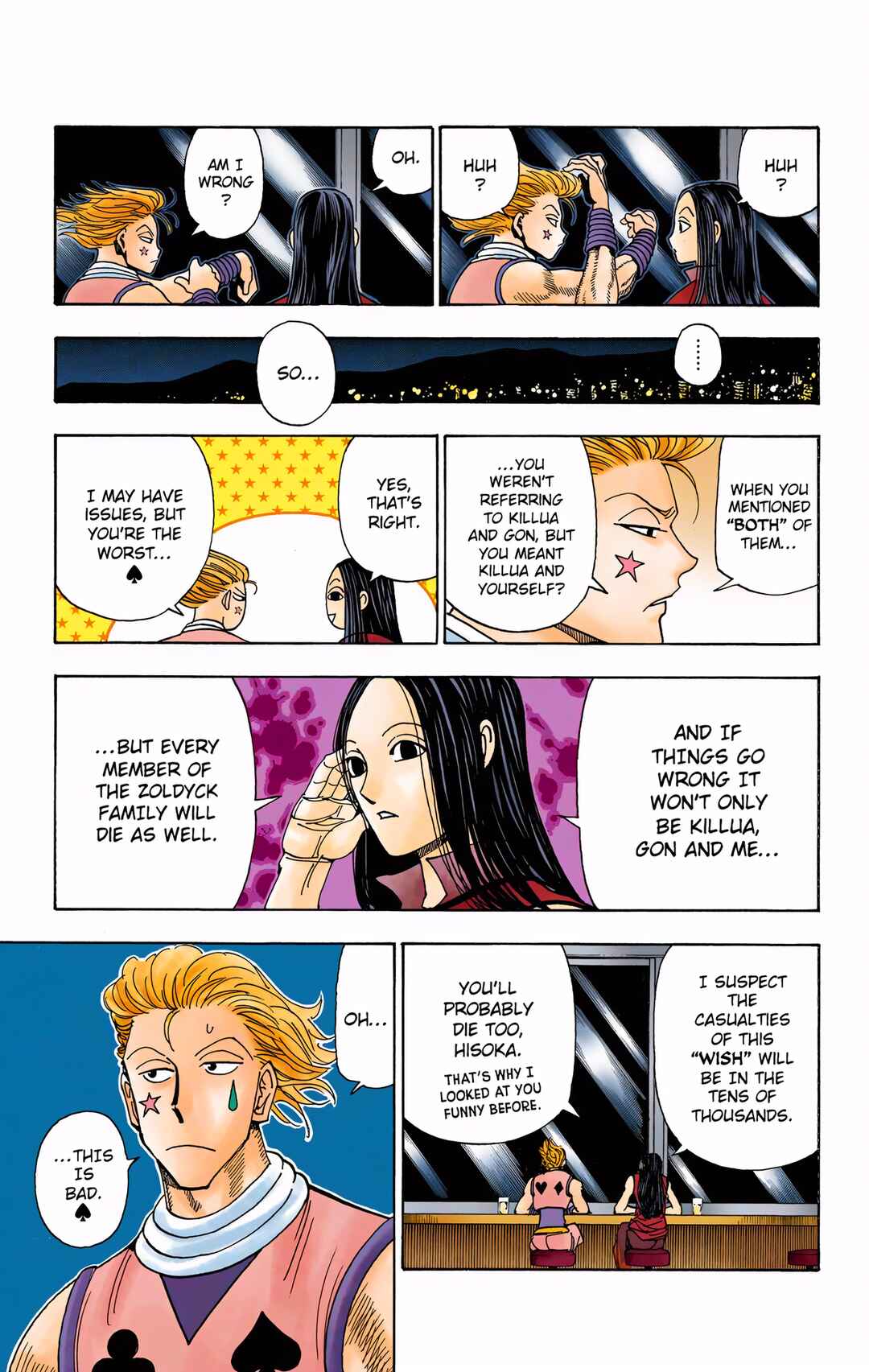 Page 11 Chapter 323 HUNTER x HUNTER (Official Colored)
