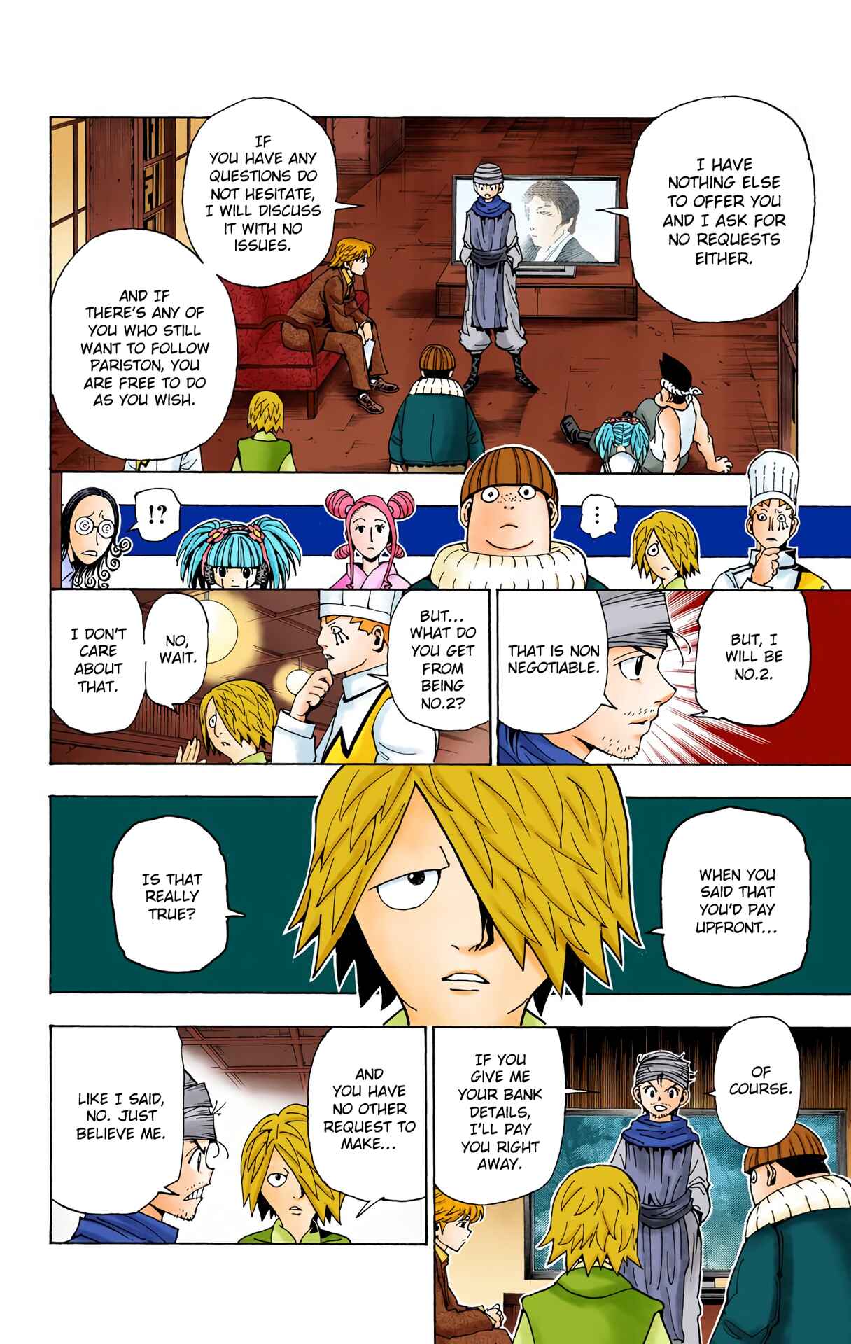 Page 5 Chapter 344 HUNTER x HUNTER (Official Colored)