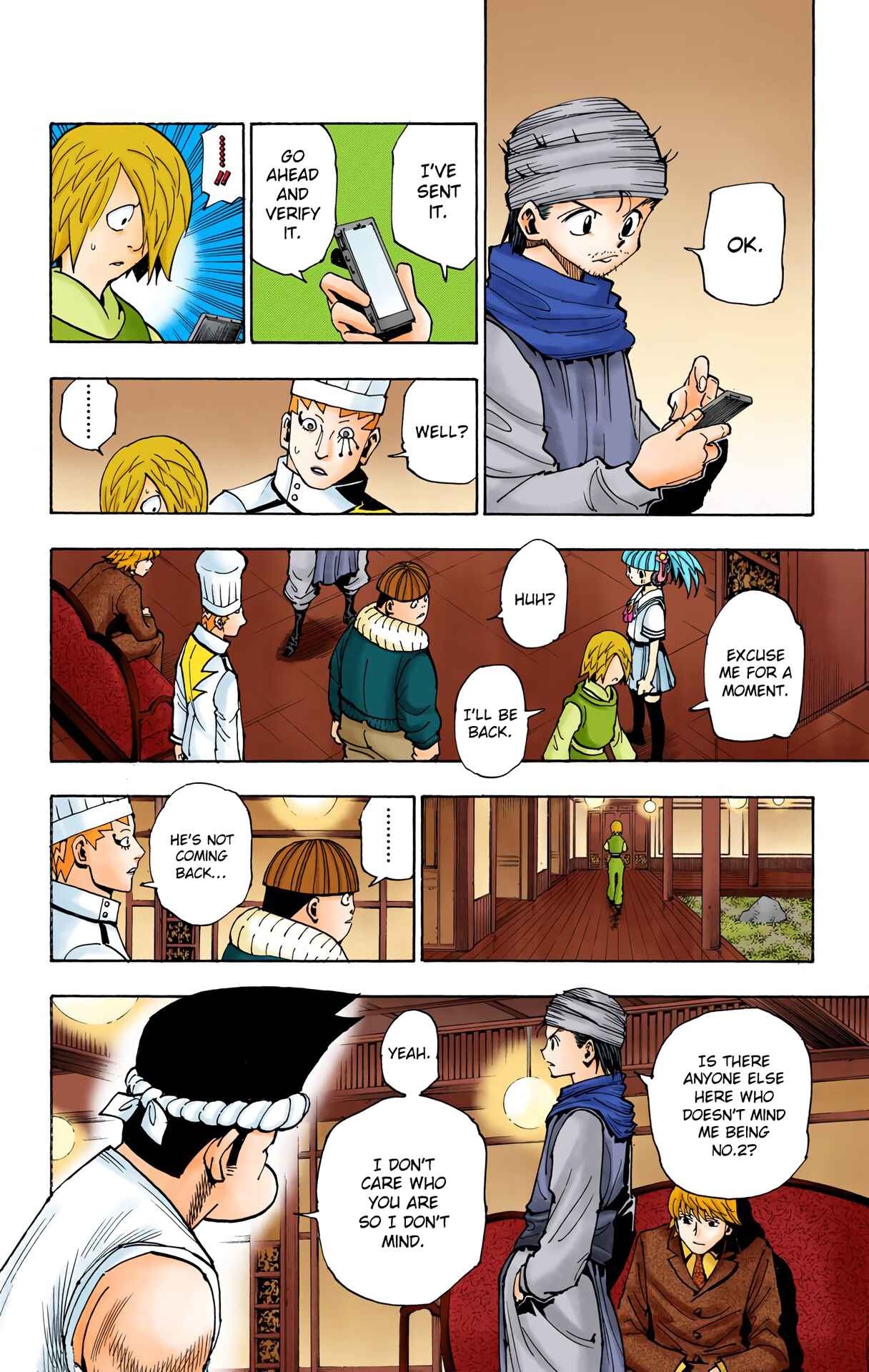 Page 7 Chapter 344 HUNTER x HUNTER (Official Colored)