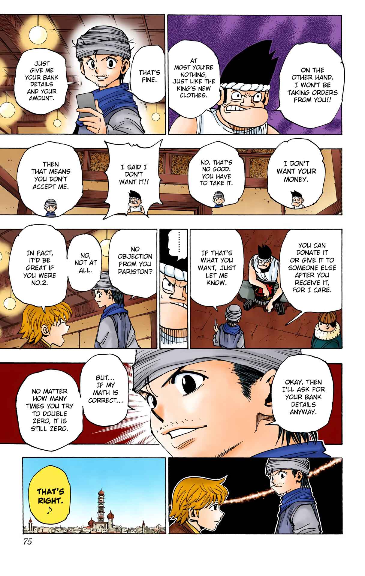 Page 8 Chapter 344 HUNTER x HUNTER (Official Colored)