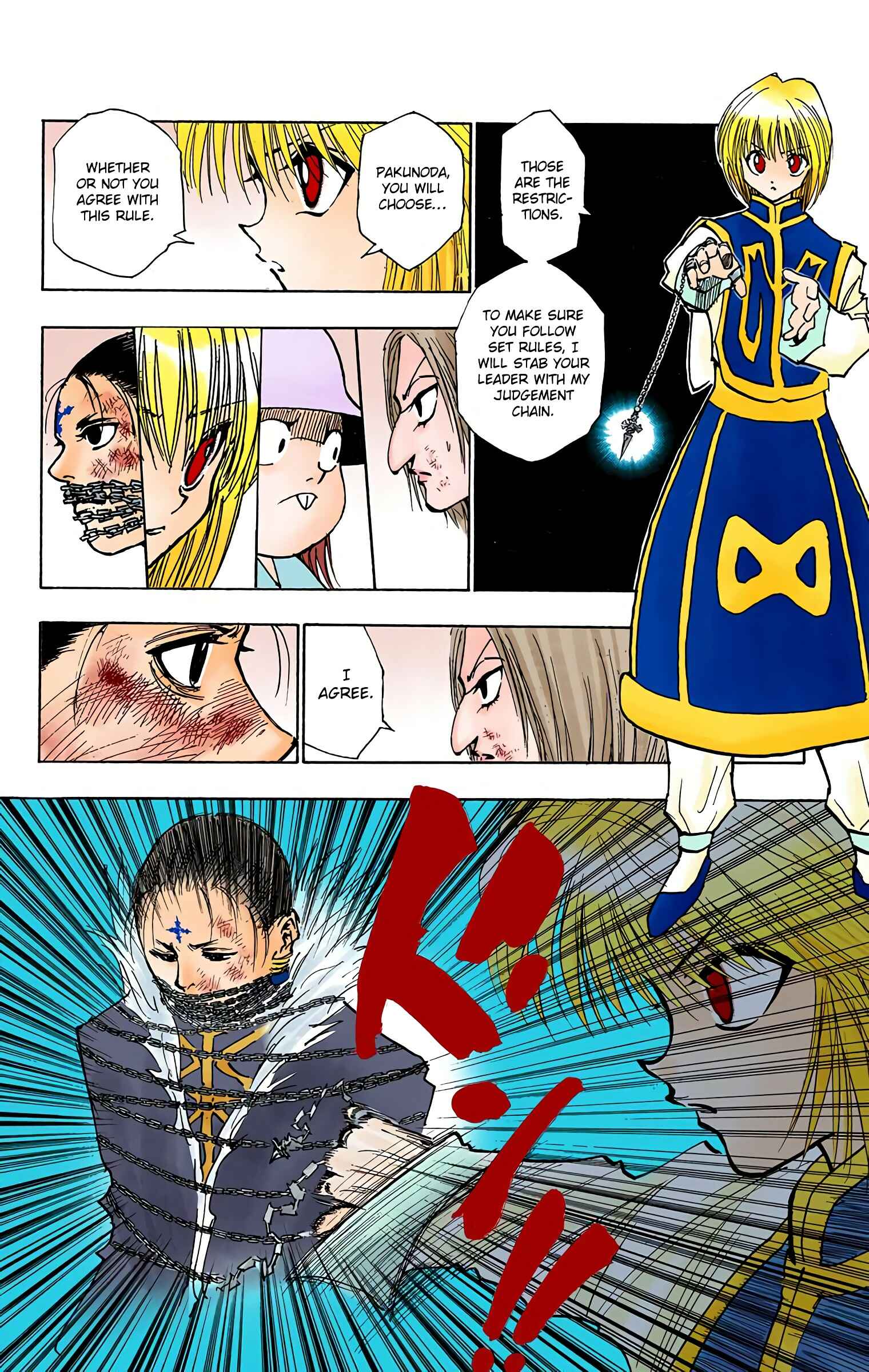Page 8 Chapter 117 HUNTER x HUNTER (Official Colored)