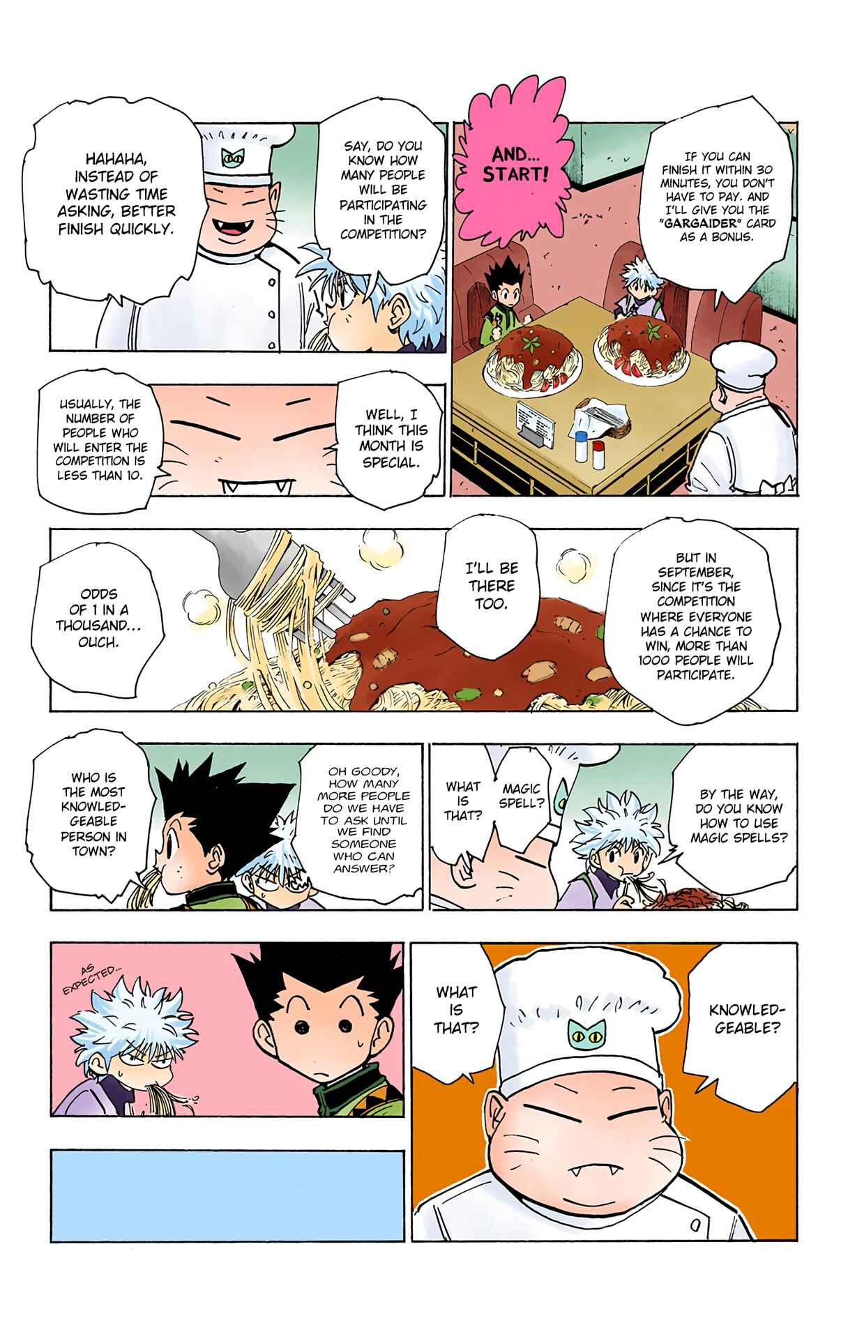 Page 7 Chapter 129 HUNTER x HUNTER (Official Colored)