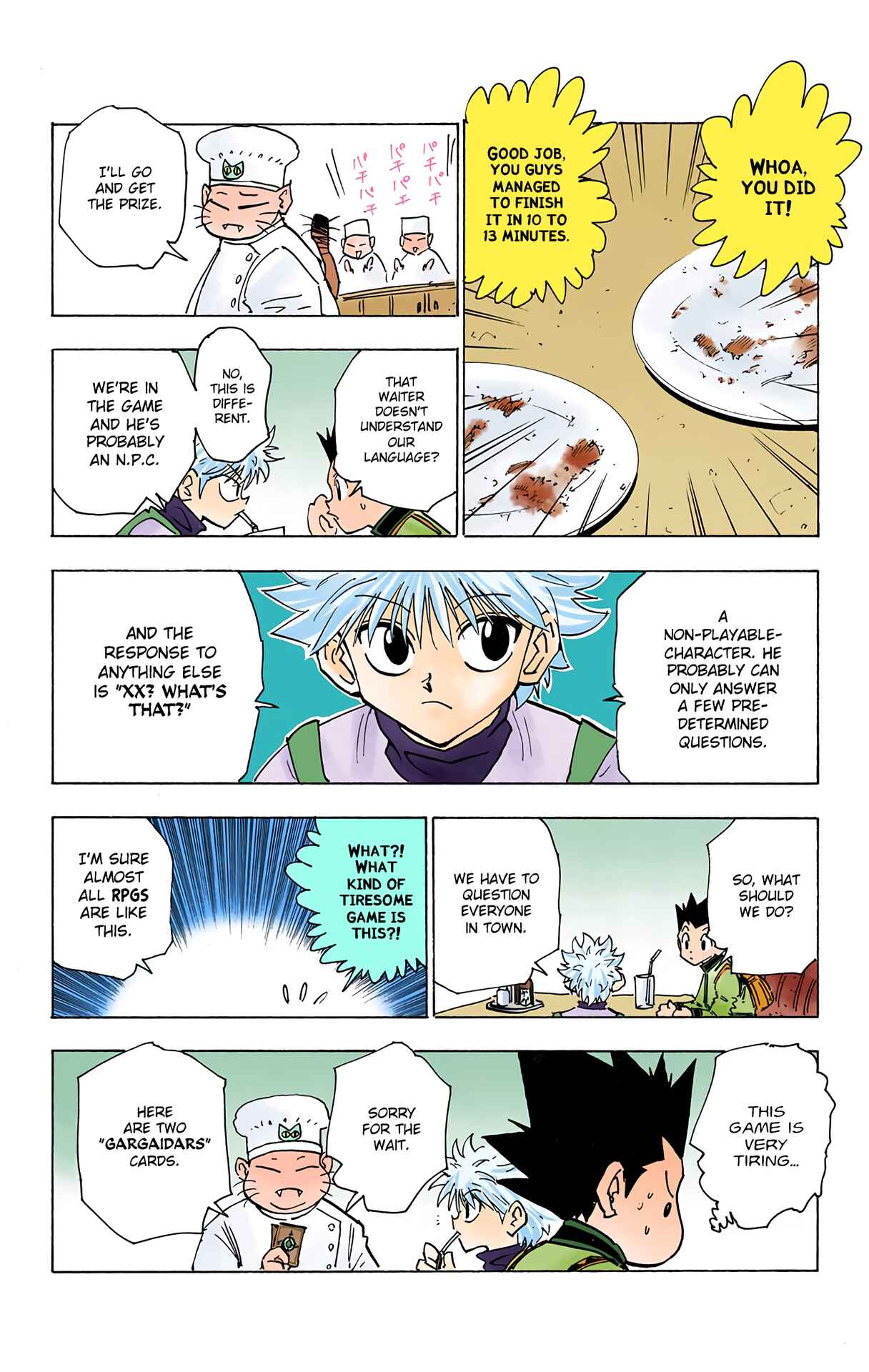 Page 8 Chapter 129 HUNTER x HUNTER (Official Colored)