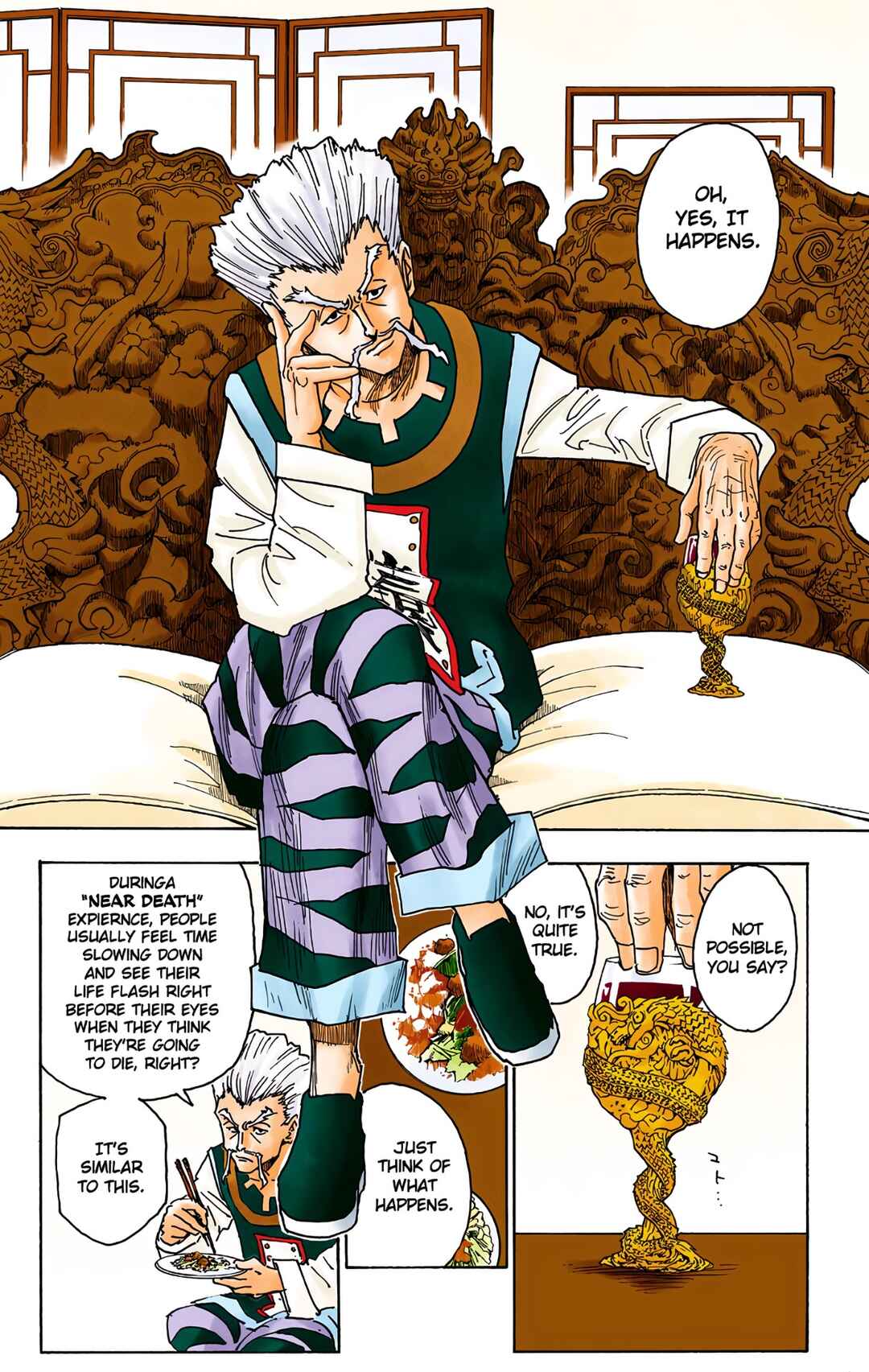 Page 8 Chapter 264 HUNTER x HUNTER (Official Colored)