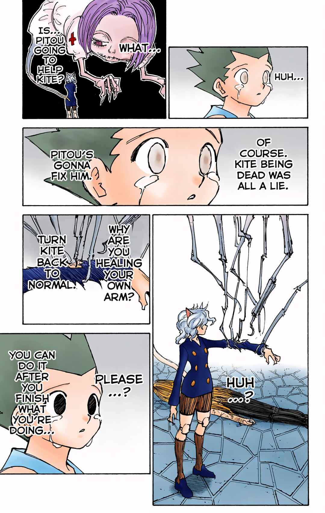 Page 4 Chapter 305 HUNTER x HUNTER (Official Colored)