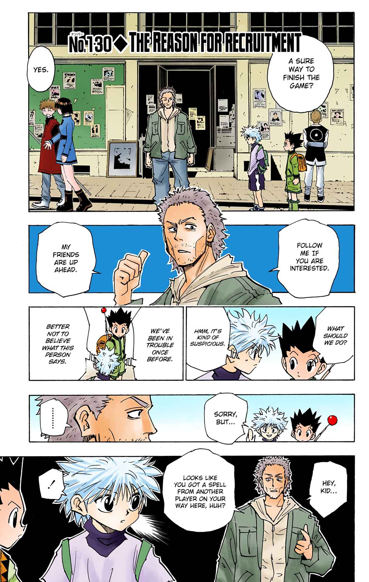 Page 1 Chapter 130 HUNTER x HUNTER (Official Colored)
