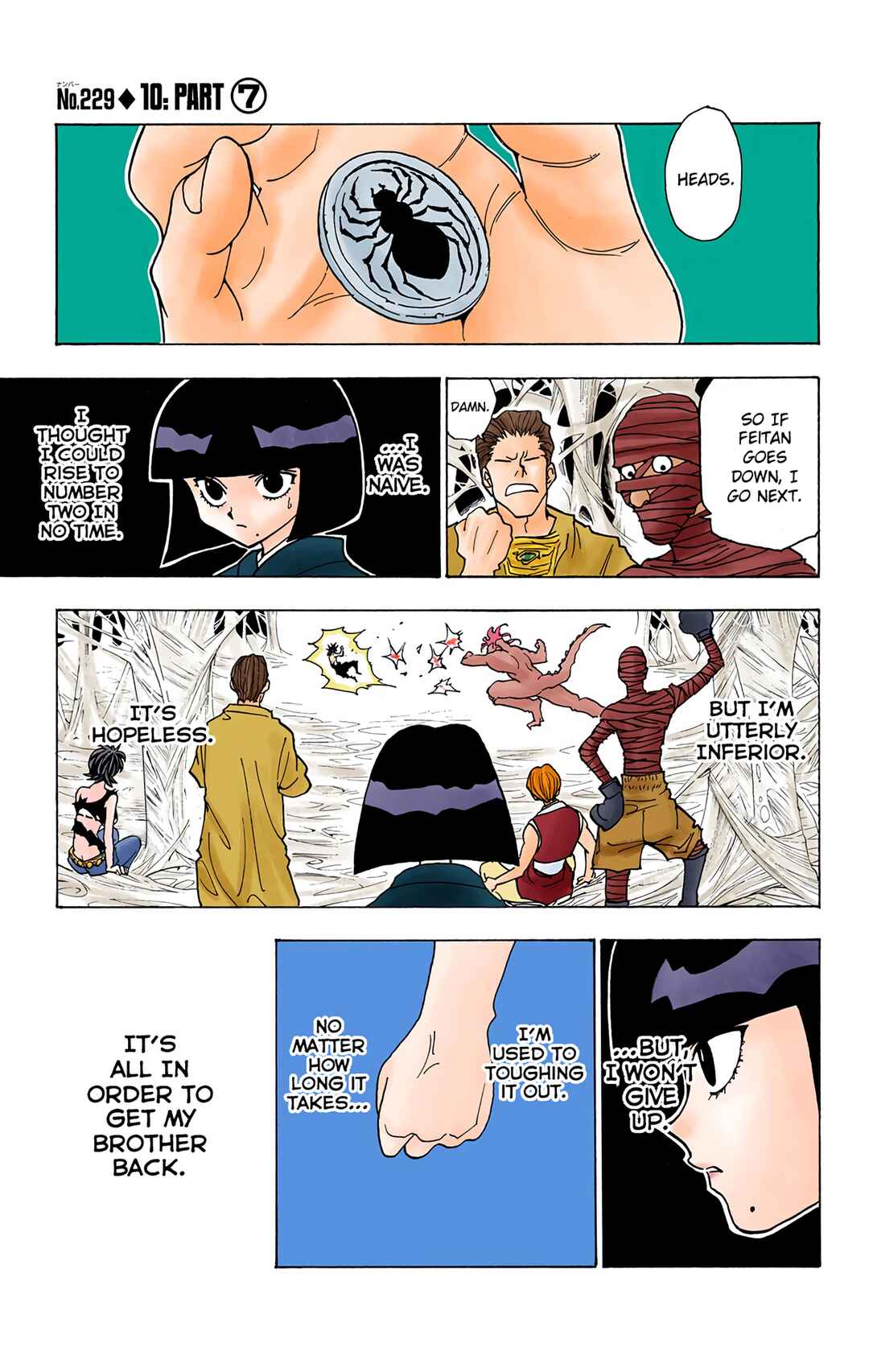Page 1 Chapter 229 HUNTER x HUNTER (Official Colored)