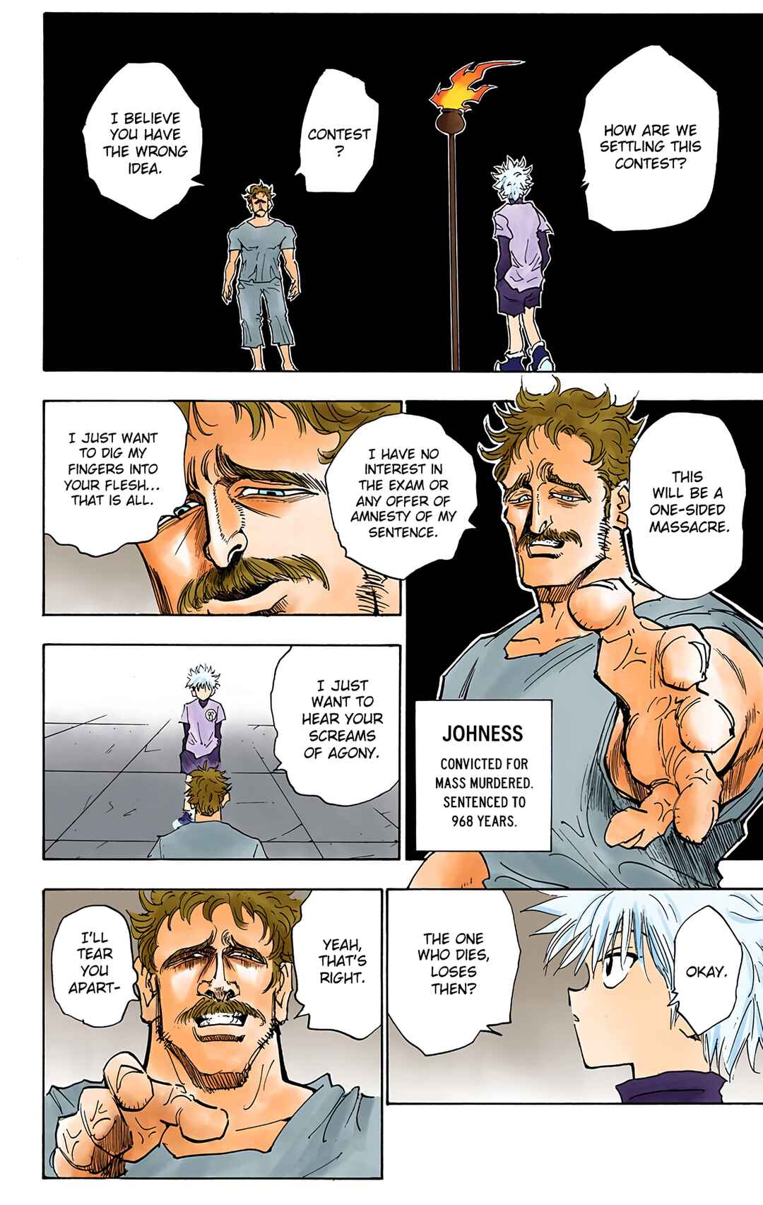 Page 10 Chapter 21 HUNTER x HUNTER (Official Colored)