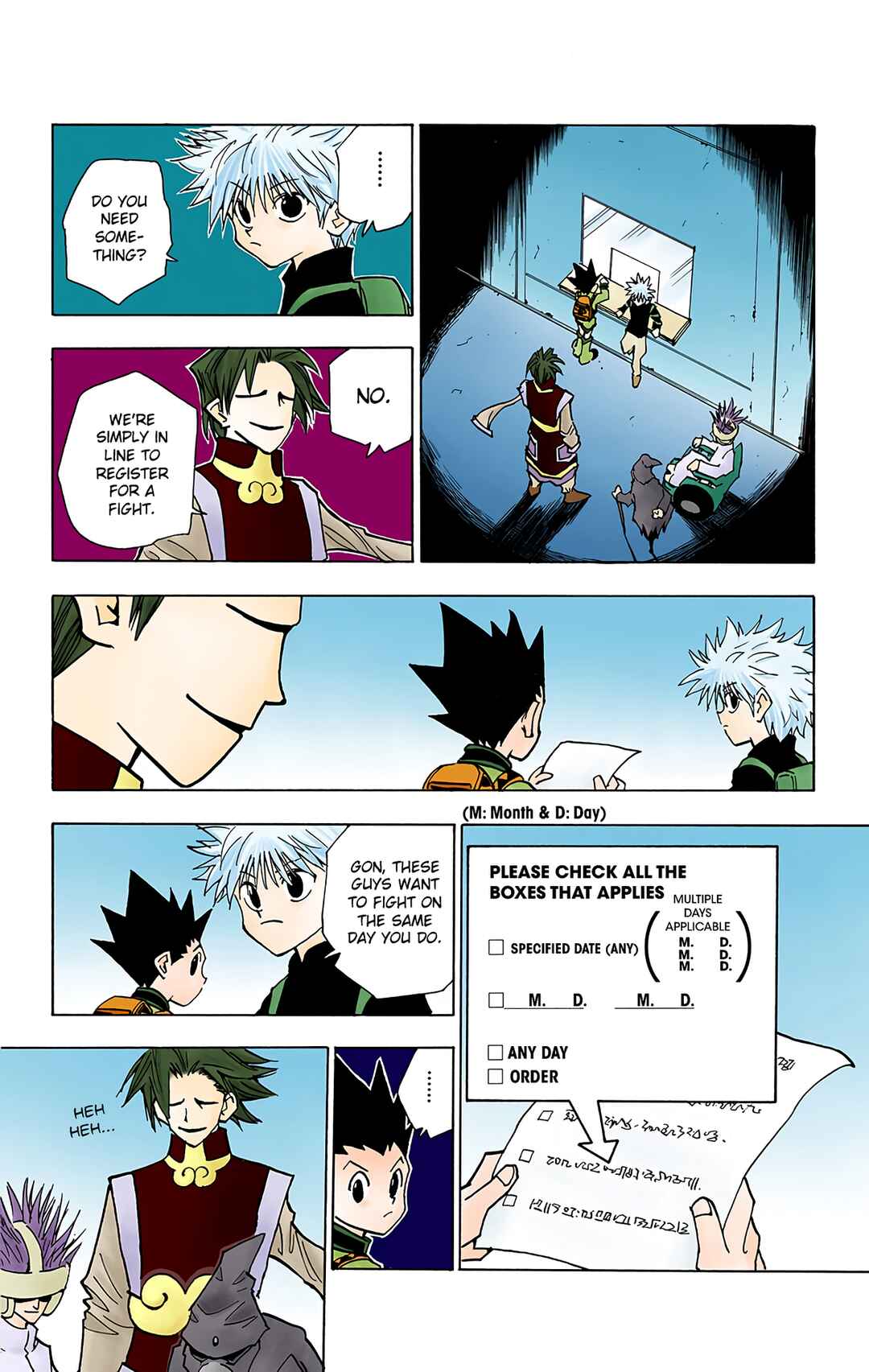 Page 6 Chapter 49 HUNTER x HUNTER (Official Colored)
