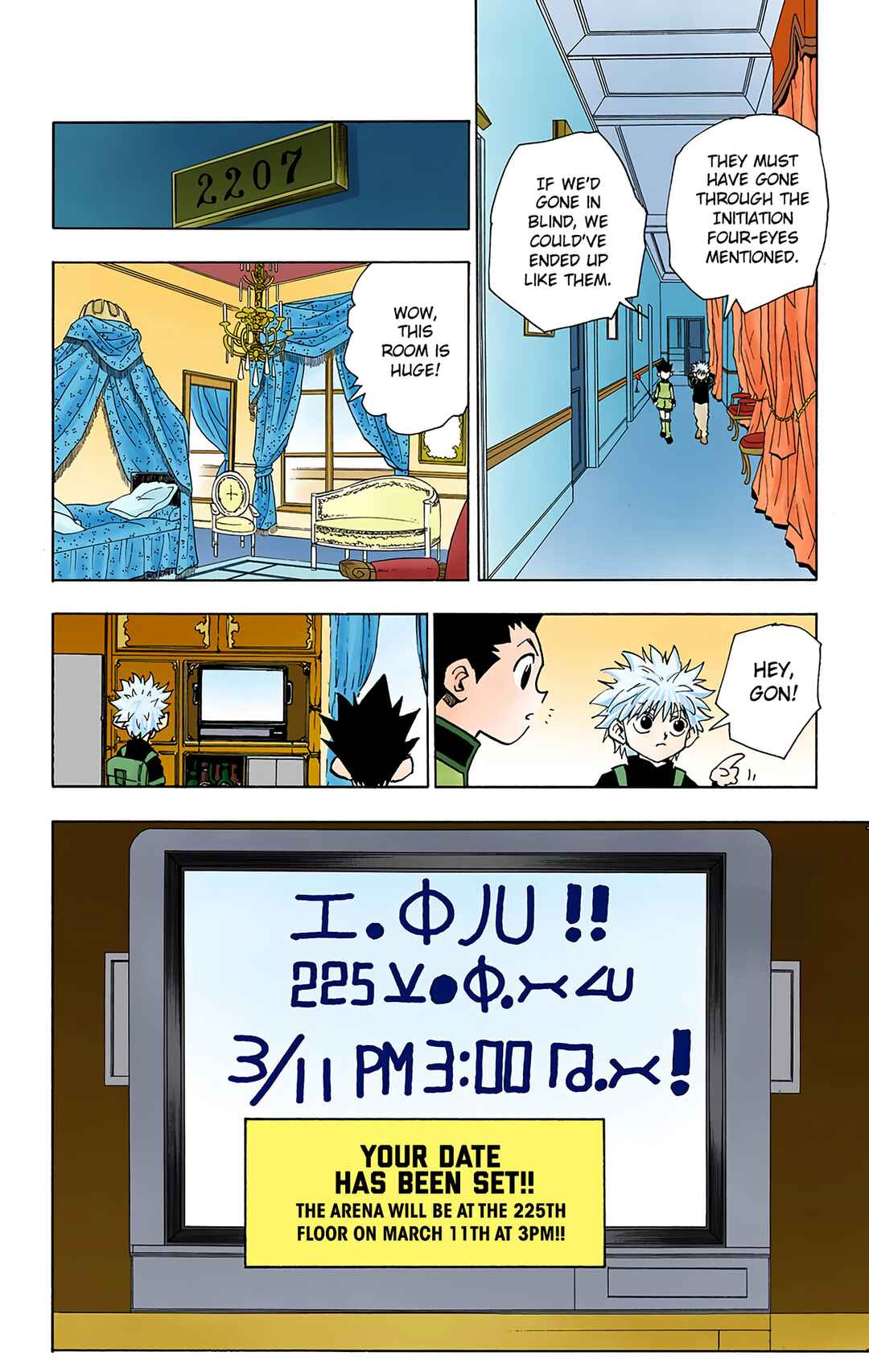 Page 8 Chapter 49 HUNTER x HUNTER (Official Colored)
