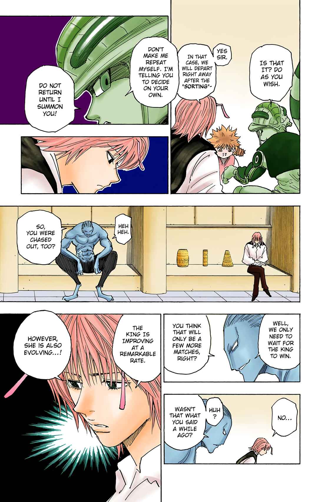 Page 11 Chapter 256 HUNTER x HUNTER (Official Colored)