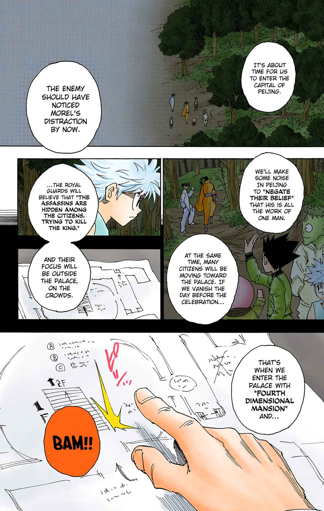 Page 14 Chapter 256 HUNTER x HUNTER (Official Colored)