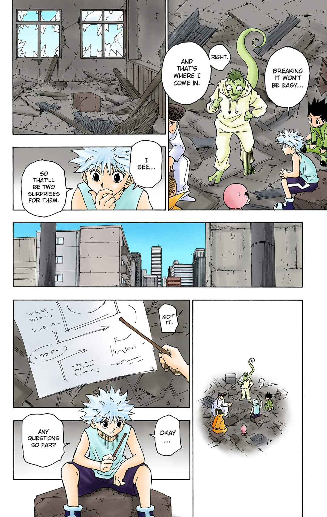 Page 6 Chapter 256 HUNTER x HUNTER (Official Colored)