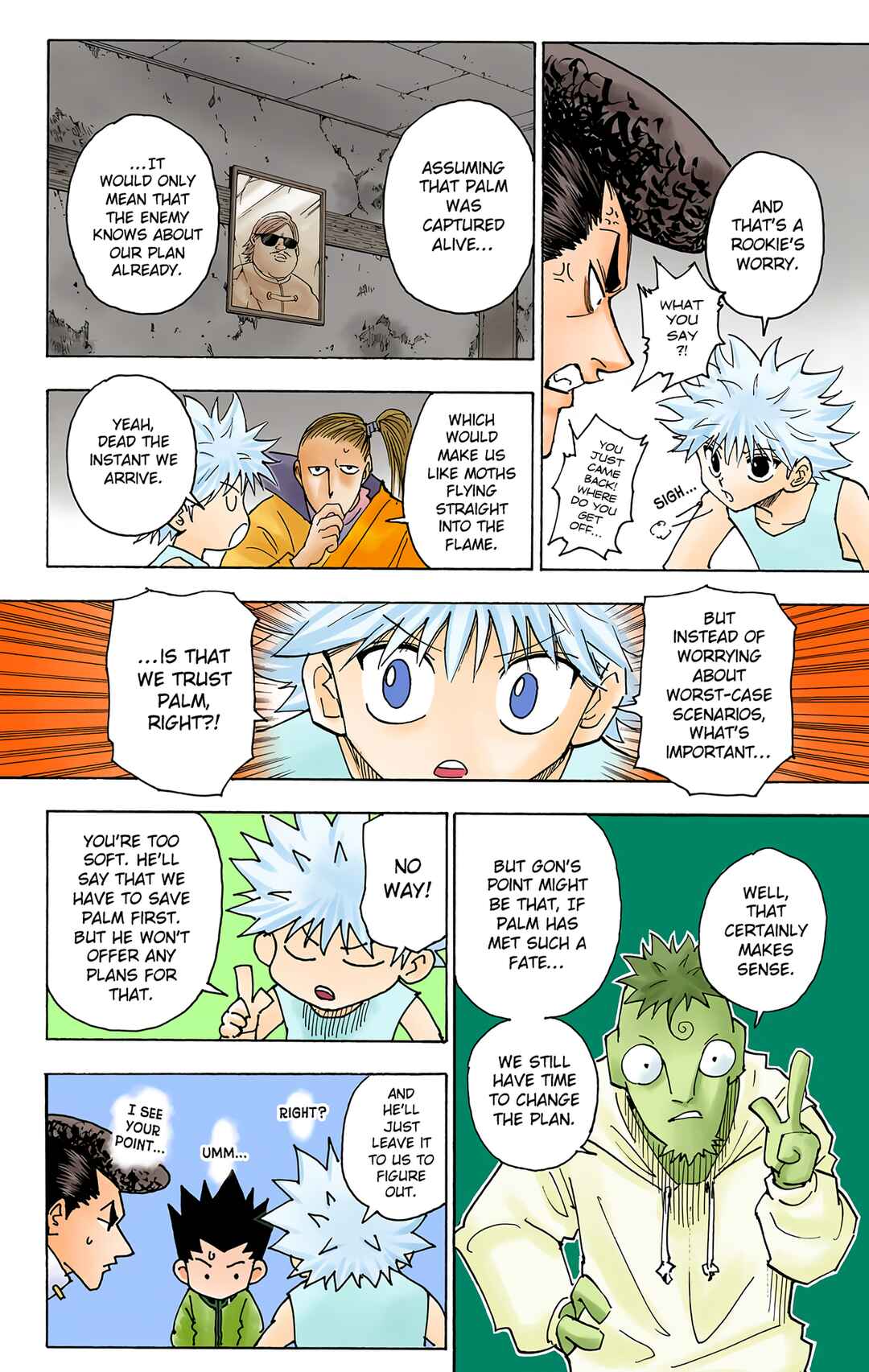 Page 8 Chapter 256 HUNTER x HUNTER (Official Colored)