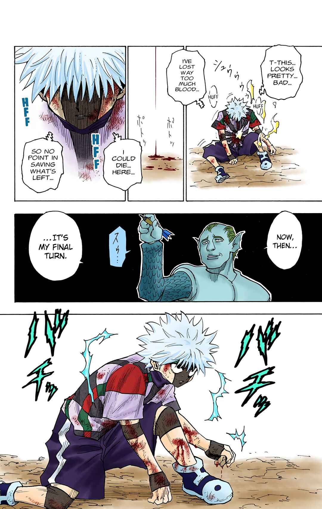 Page 4 Chapter 240 HUNTER x HUNTER (Official Colored)