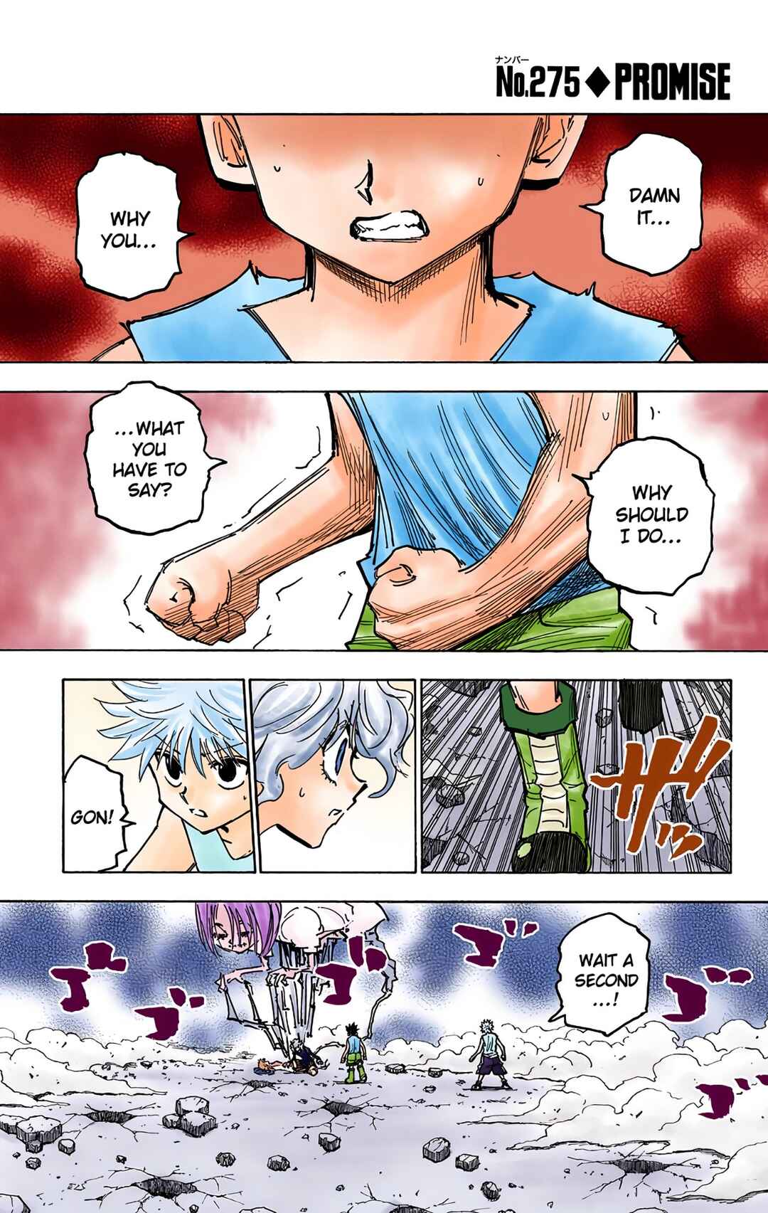Page 1 Chapter 275 HUNTER x HUNTER (Official Colored)