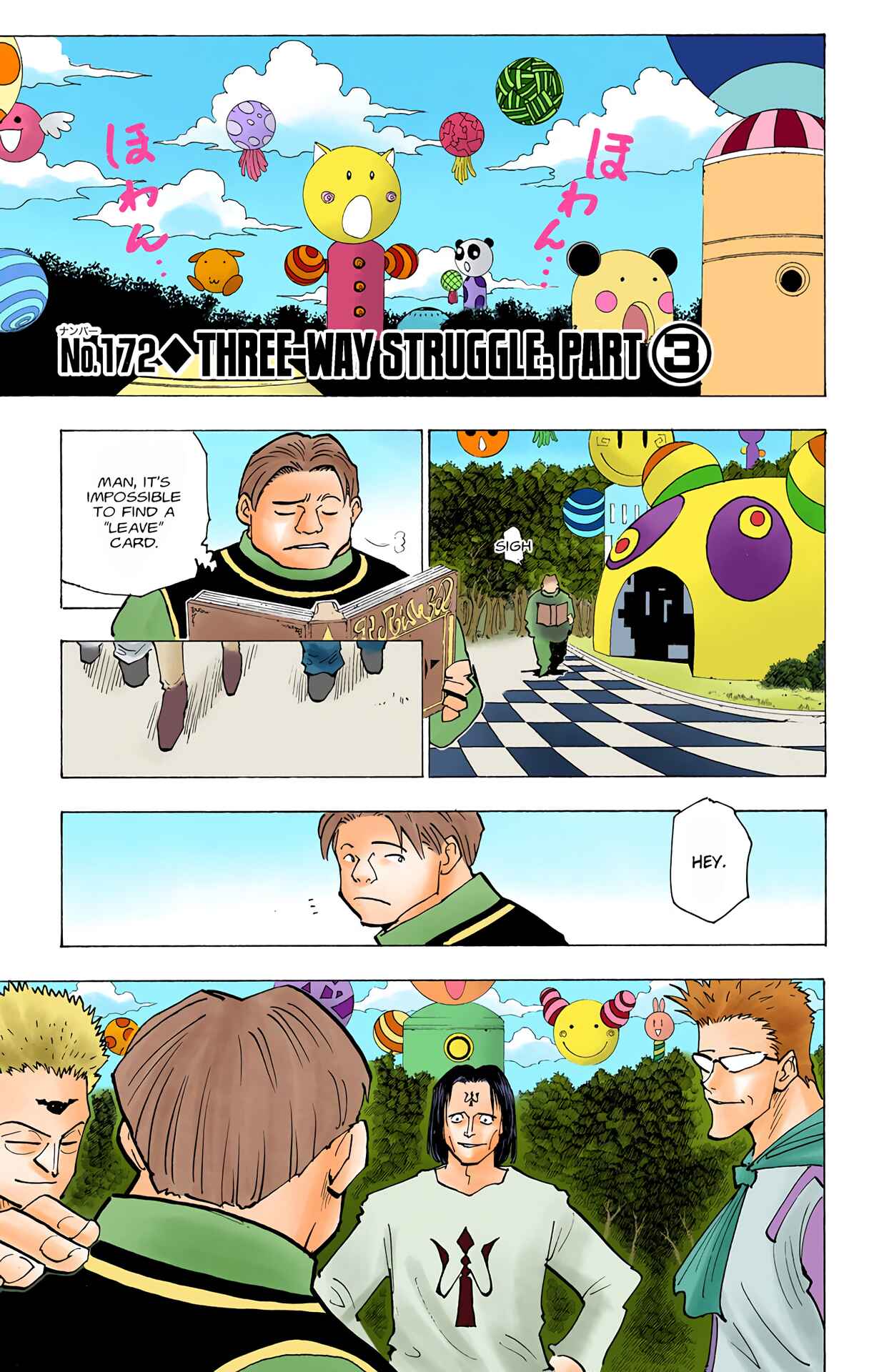 Page 1 Chapter 172 HUNTER x HUNTER (Official Colored)