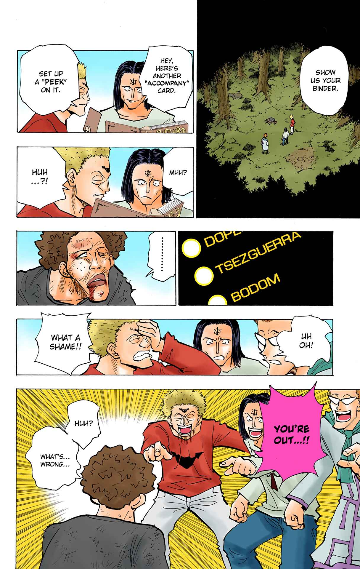 Page 4 Chapter 172 HUNTER x HUNTER (Official Colored)