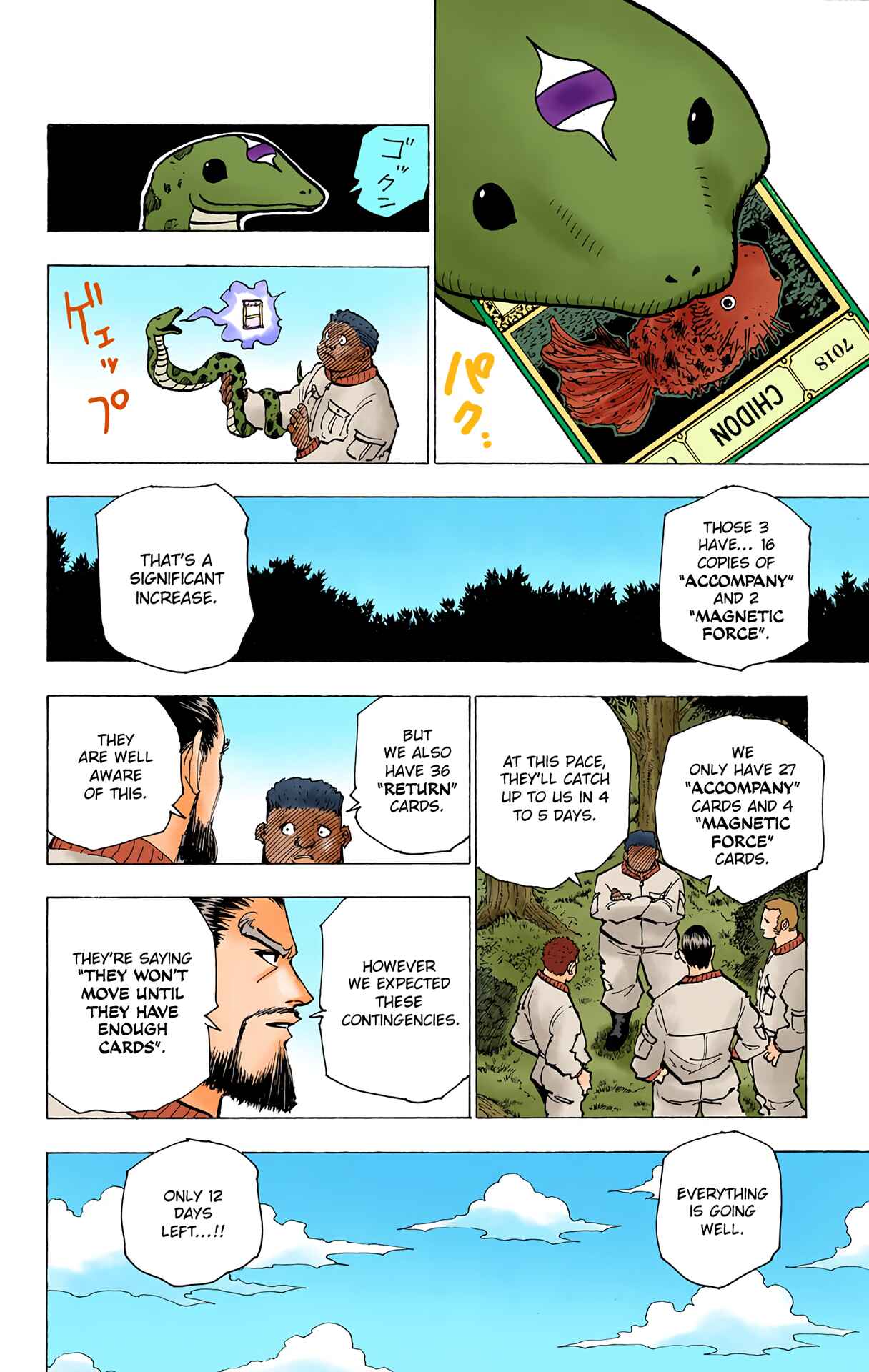 Page 8 Chapter 172 HUNTER x HUNTER (Official Colored)