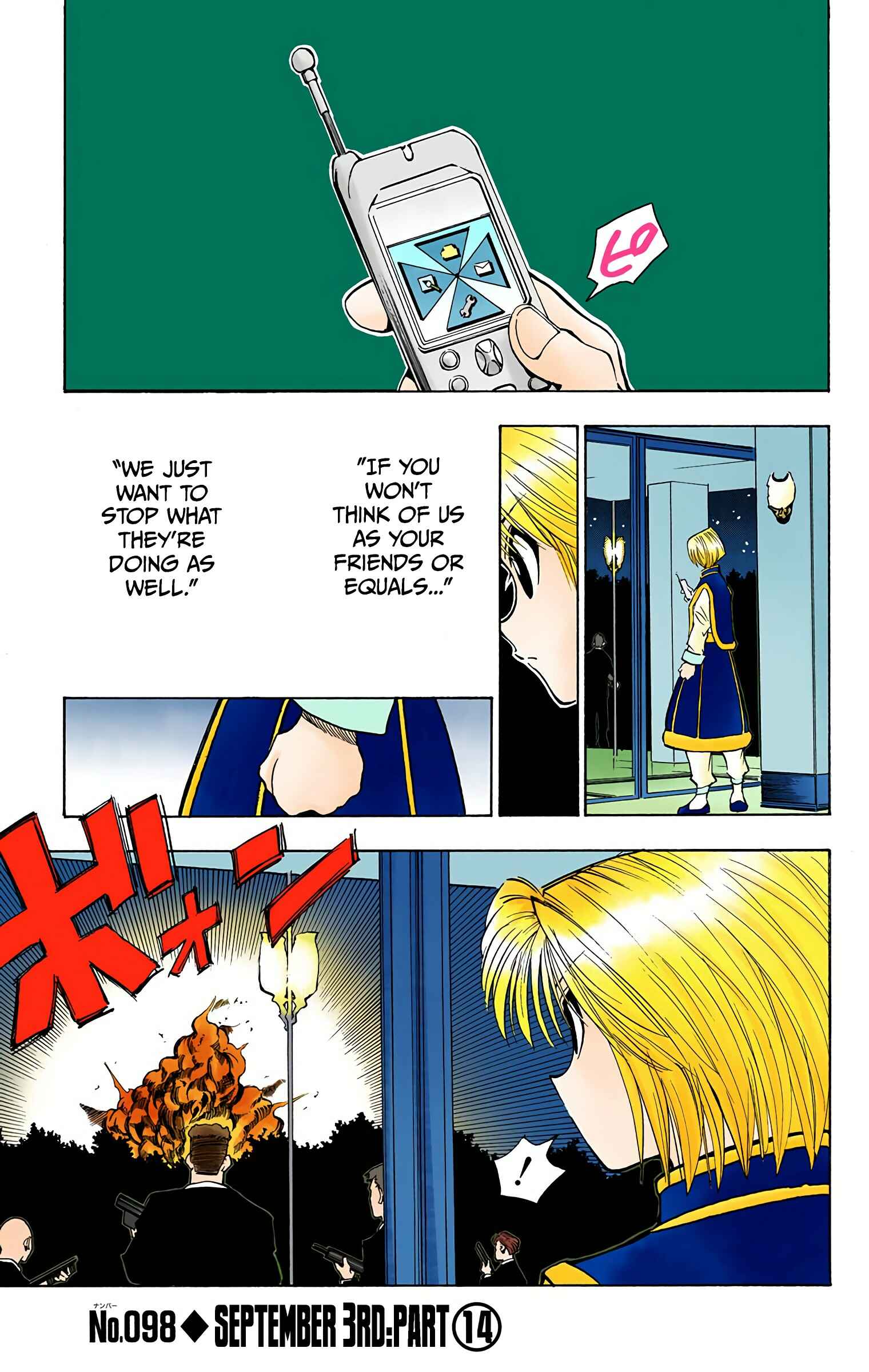 Page 1 Chapter 98 HUNTER x HUNTER (Official Colored)