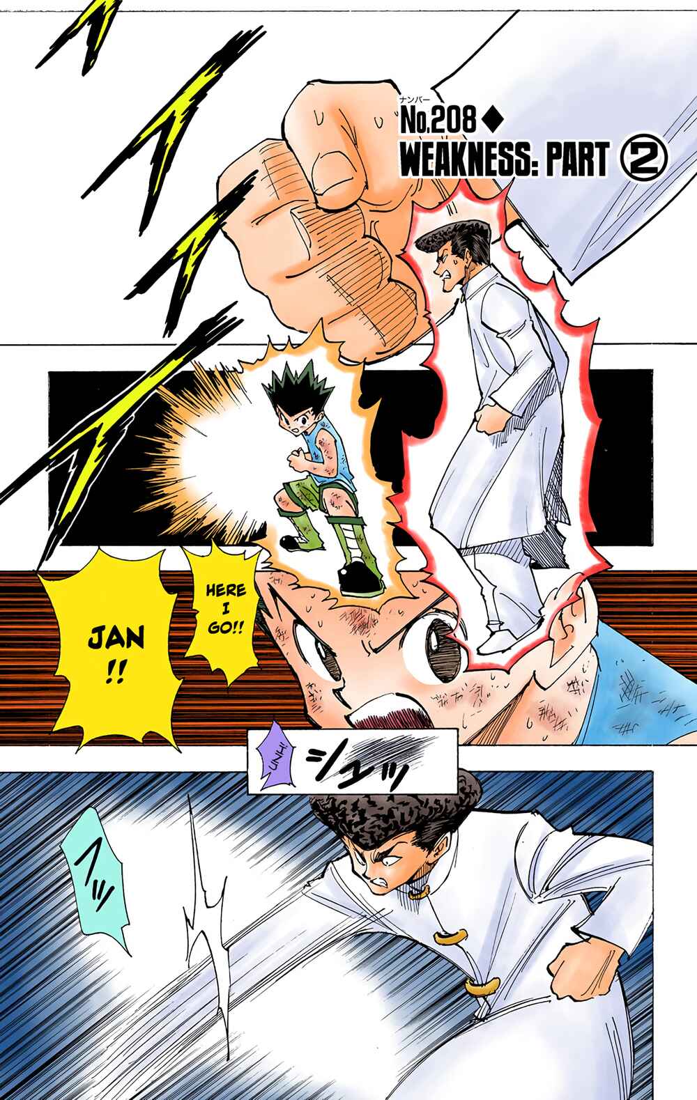 Page 1 Chapter 208 HUNTER x HUNTER (Official Colored)
