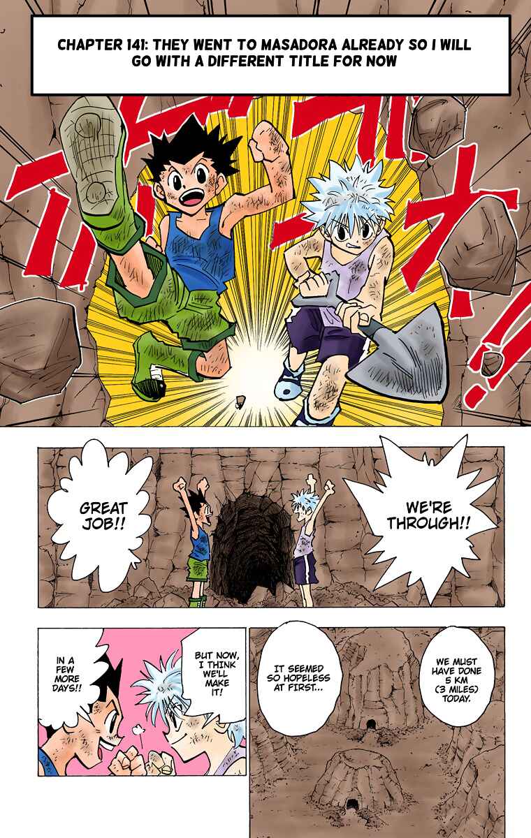 Page 1 Chapter 141 HUNTER x HUNTER (Official Colored)
